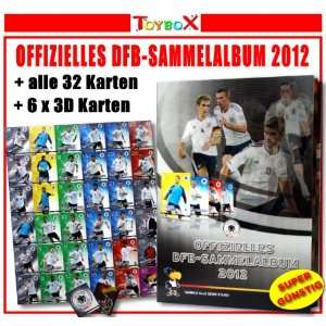 REWE DFB 2012   Alle 38 Sammelkarten inklusive der 6 x 3D Edition 