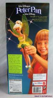 Flying Tinker Bell Doll Euro Disney Peter Pan Skipper  