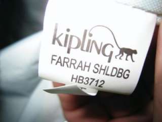 KIPLING FARRAH SHOULDER BAG LIME GREEN HB3712 NWT $78  