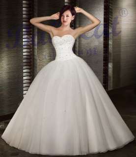 Linie Hochzeitskleid Brautkleid Abendkleid Stola weiß od. creme 34 