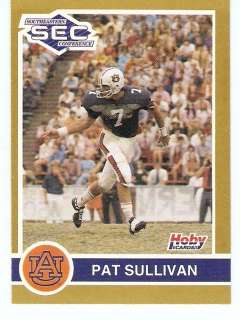 1991 SEC Hoby Pat Sullivan Auburn Tigers card  