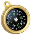   Pocket Compass Engraveable Solid Brass Body Waterprof MR1147
