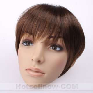 2011 ladies clip in fringe hairpiece hair extension wig  