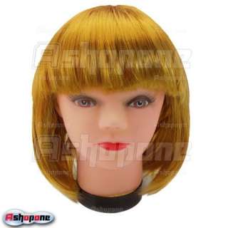New Fashionable BOB style Short Party Wig Wigs 11 colors  