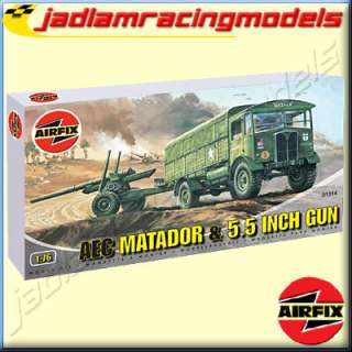 AIRFIX Kit A01314 AEC Matador and 5.5in Gun  