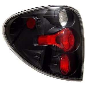 Anzo USA 211036 Dodge Caravan Black Tail Light Assembly   (Sold in 