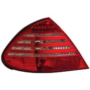 Anzo USA 321050 Mercedes Benz Red/Clear LED Tail Light Assembly 