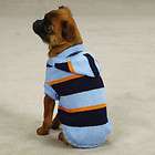 XX SMALL teacup yorkie BLUE STRIPED KNIT DOG HOODIE SWEATER clothes 