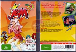 JEM Volume 3 classic 80s cartoon series misfits NEW DVD  