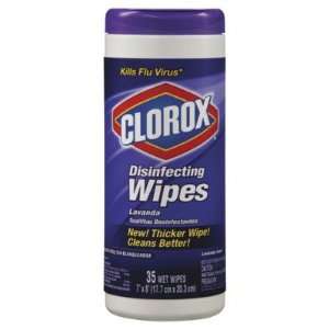  Clorox CLO 01761 Lavender Disinfecting Wipe 75 Pack (Case 