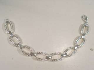 This Bracelet is STERLING SILVER and it is stamped .925