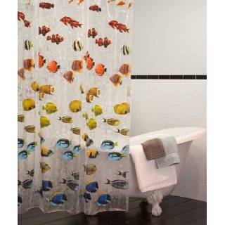  Fish, Pets We Keep Peva Shower Curtain 70x72