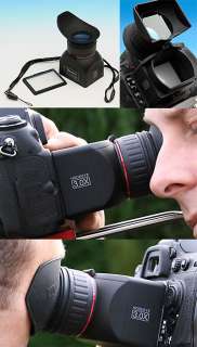 GGS 3X LCD Viewfinder Loupe for Canon EOS 7D 5D Mark II  