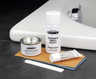 Kitchen & bath repair kit for ceramic enamel acrylic  