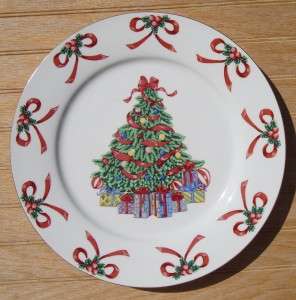 GIBSON DESIGNS Christmas Radiance China Dinner Plate EC  