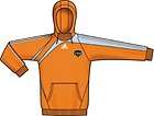 New Adidas Fleece Hoody Houston Dynamo Orange/Sky Men