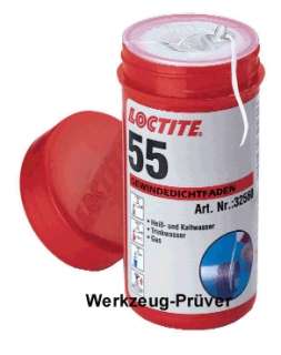 LOCTITE Gewindedichtung 55 Dichtfaden 150mtr.  