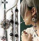 gothic doll romantic wrought gem cameo pearl earring e 15 89 eur 