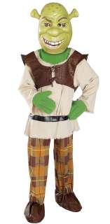 Shrek w/Mask Deluxe Child Costume   Includes Character mask, deluxe 