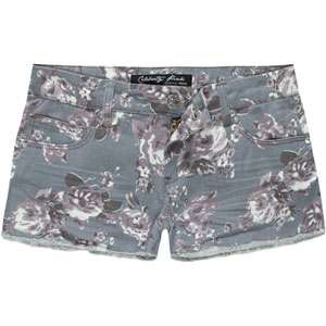 CELEBRITY PINK Floral Womens Cutoff Shorts 190980957  Shorts   