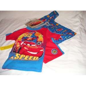  Disney Cars Pajamas/set of 2/Shirt/shorts/top Everything 