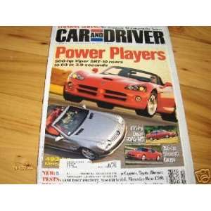  Road Test 2003 Dodge Viper SRT 10 Car and Driver Magazine 