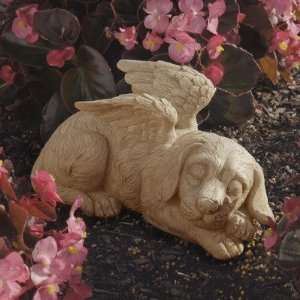  Dog Memorial Angel Pet Statue Sand Patio, Lawn & Garden