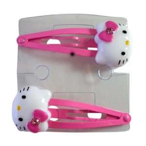   Large Hair Snap   Light Pink Hello Kitty Hair Accessory Toys & Games