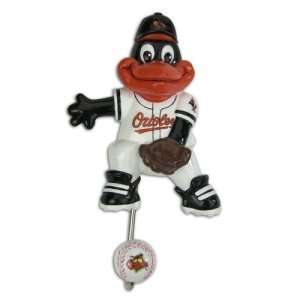  Baltimore Orioles MLB Mascot Wall Hook (7) Sports 