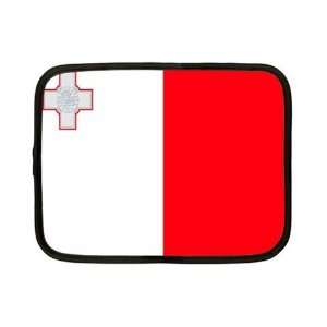 Malta Flag Neoprene Ipad Tablet Laptop Netbook Kindle Nook 