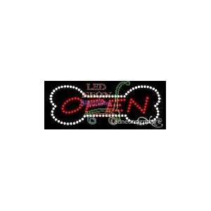  Open LED Business Sign 8 Tall x 24 Wide x 1 Deep 
