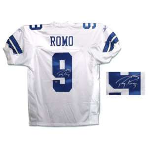  Tony Romo Dallas Cowboys Autographed Authentic Reebok Jersey 