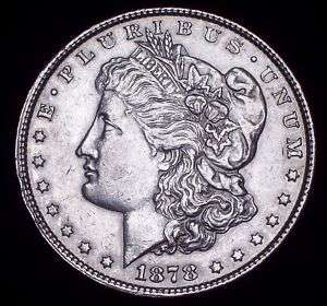 1878 AU+/better SILVER MORGAN DOLLAR Second Reverse  