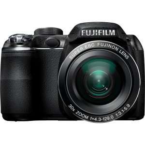  Fujifilm FinePix S4000 14 Megapixel Bridge Camera   Black 