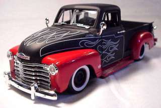 1953 Chevrolet Pickup   124 Scale (Black & Red)  
