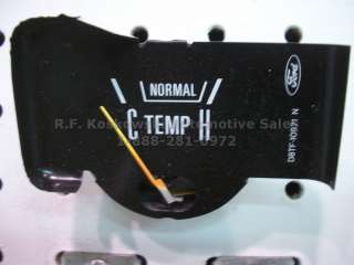Ford Pickup Truck OEM Instrument Cluster Dash Temperature Gauge D8TF 