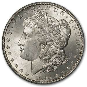  1884 CC Morgan Silver Dollar Brilliant Uncirculated 