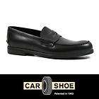 Car Shoe mens loafers shoes in black leather Size US 7.