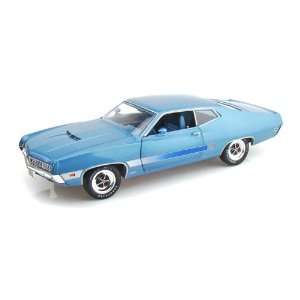  1970 Ford Torino GT 1/18 Blue Toys & Games