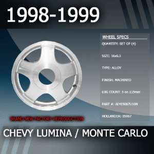  1998 1999 Chevy Lumina/Monte Carlo Factory 16 Wheels Set 