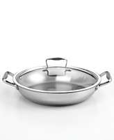Tools of the Trade Belgique Covered Everyday Pan, Stainless Steel 12