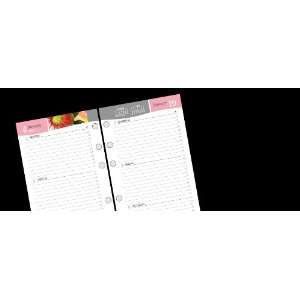 Day Runner Express 2012 SE Pink Ribbon Weekly/monthly Planner Refills 