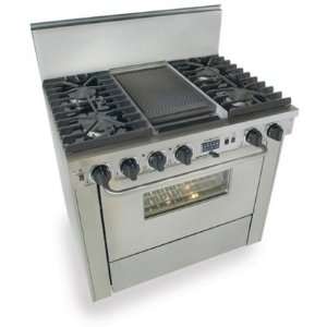   Oven Self Cleaning and Double Sided Grill/Griddle Stainless