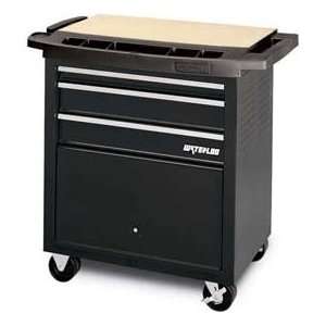    Waterloo Sp Pc3bk 3 Drawer Project Center   Black