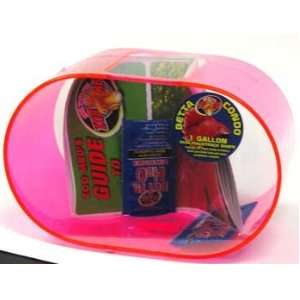   Gallon Oval Pink (Catalog Category Aquarium / Plastic Fish Bowls