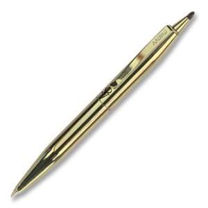   Ballpoint Pen,Ink Color Black   Barrel Color Gold   1 Each Office