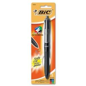  BIC 4 Color Grip Ballpoint Pen,Pen Point Size 1mm   Ink Color 
