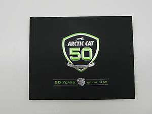 History of Arctic Cat 50th Anniversary Collectors Book   Hardcover 
