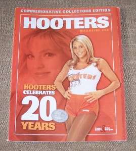 HOOTERS 20th ANNIVERSARY GOLD & SILVER COMMEMORATIVE COLLECTIVE COIN 