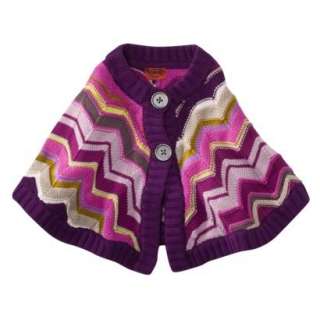 Missoni For Target Girls Poncho Sweater   Purple Size M  